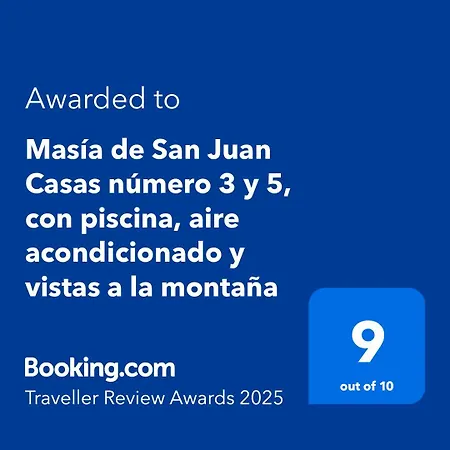 Country house Masia De San Juan Casas Numero 3 Y 5, Con Piscina, Aire Acondicionado Y Vistas A La Montana Segorbe